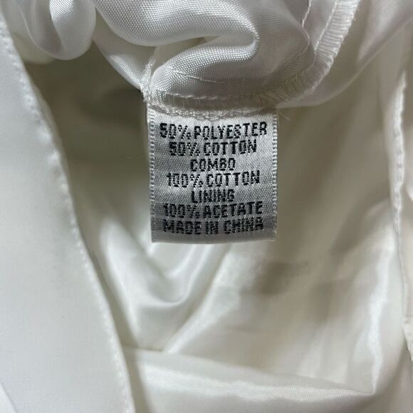 Cache White Sweetheart Neckline Floral Lace Sundress Size 10 NEW with Tag - Picture 6 of 11